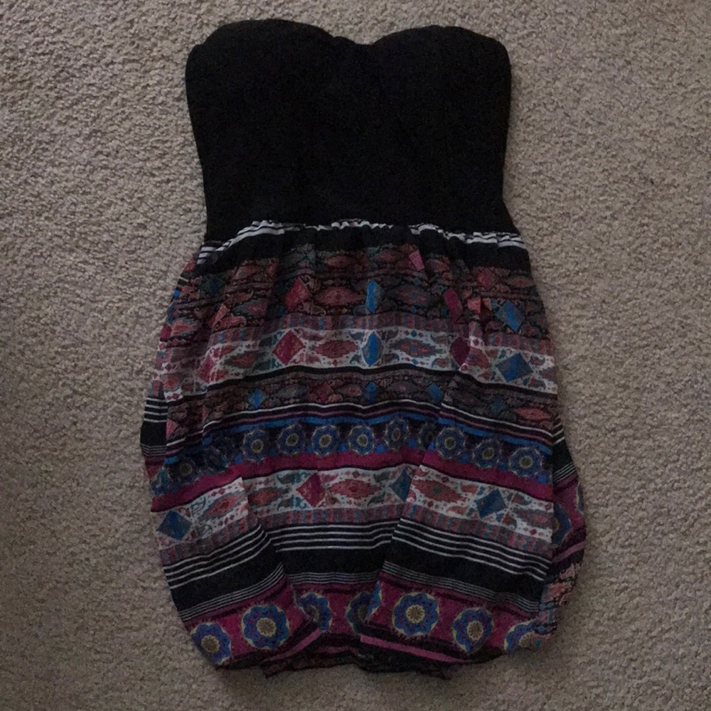 Strapless dress